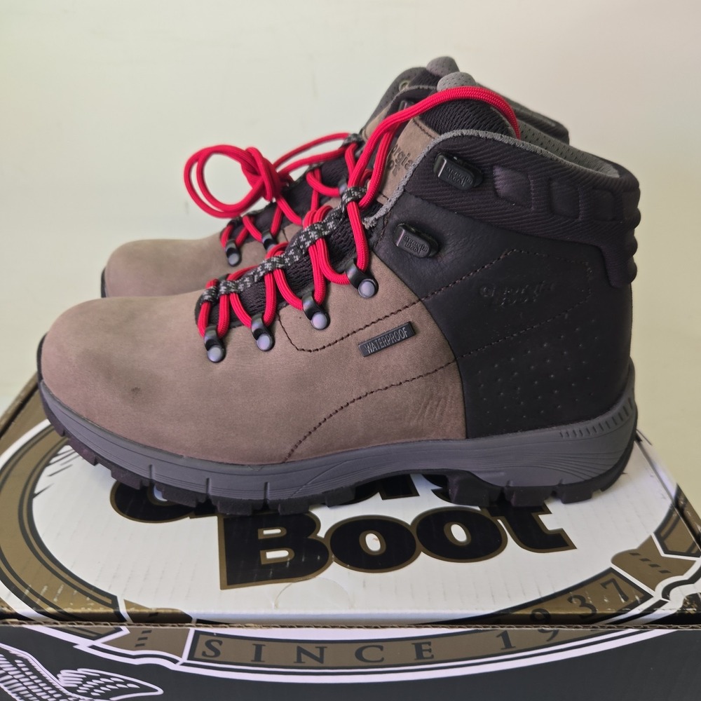 Georgia Boot Eagle Trail‎ Waterproof Grey/Black Hiker Size 8.5 M
